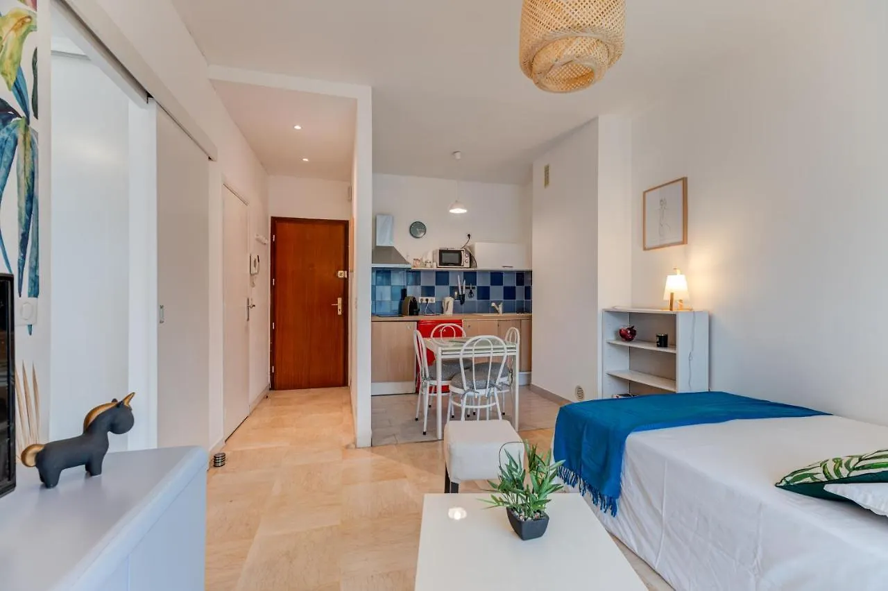 Apartment Riviera Plage - Wifi, Ac, 4 Pers Nice