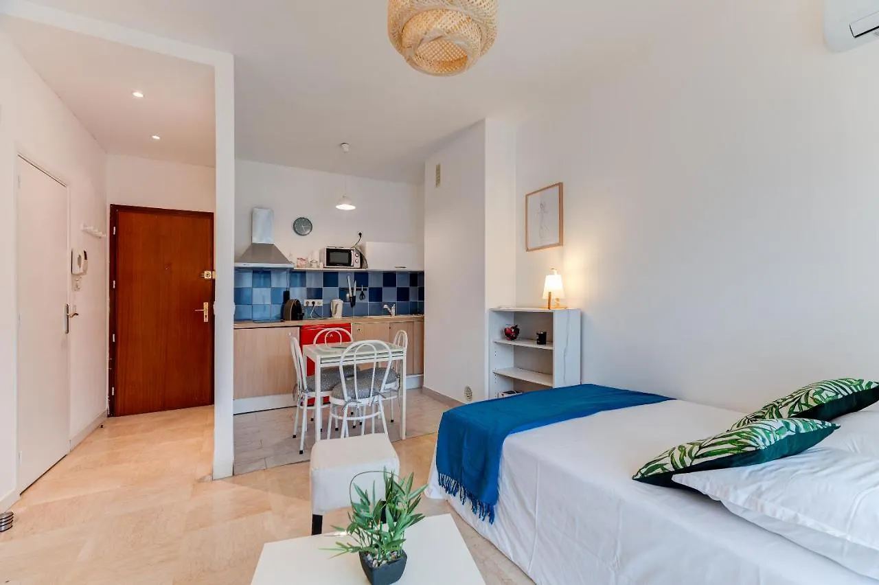 Riviera Plage - Wifi, Ac, 4 Pers Apartment Nice